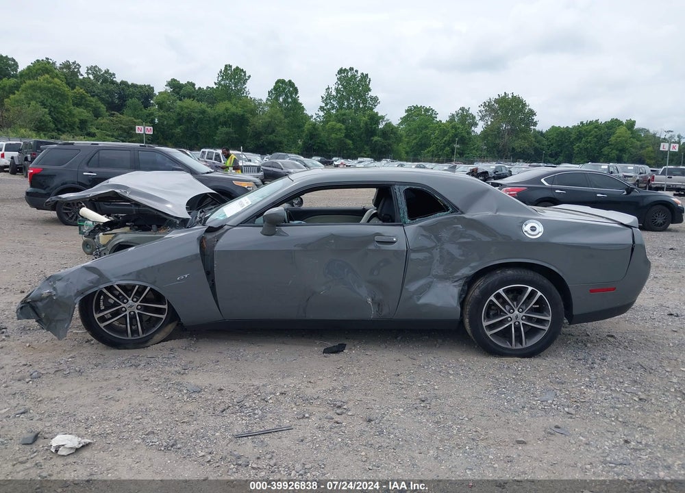 2018 DODGE CHALLENGER GT AWD VIN: 2C3CDZGG4JH205685