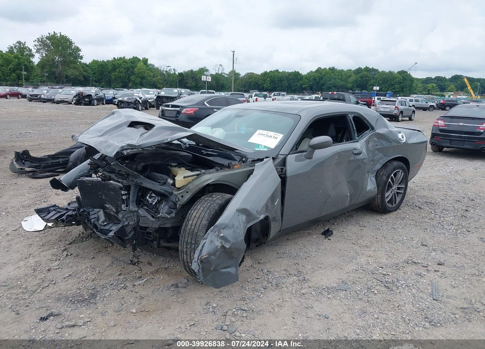 2018 DODGE CHALLENGER GT AWD VIN: 2C3CDZGG4JH205685