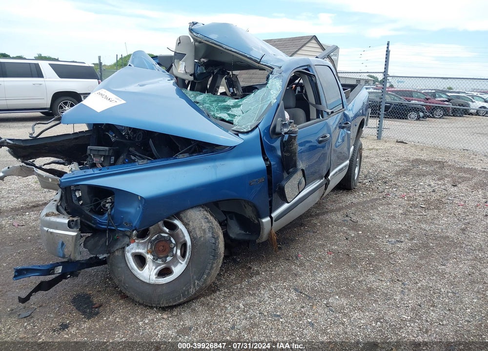 2006 DODGE RAM 2500 SLT/TRX4 OFF ROAD/SPORT/POWER WAGON VIN: 3D7KS28D66G141994