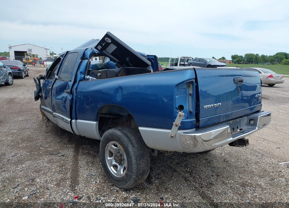 2006 DODGE RAM 2500 SLT/TRX4 OFF ROAD/SPORT/POWER WAGON VIN: 3D7KS28D66G141994