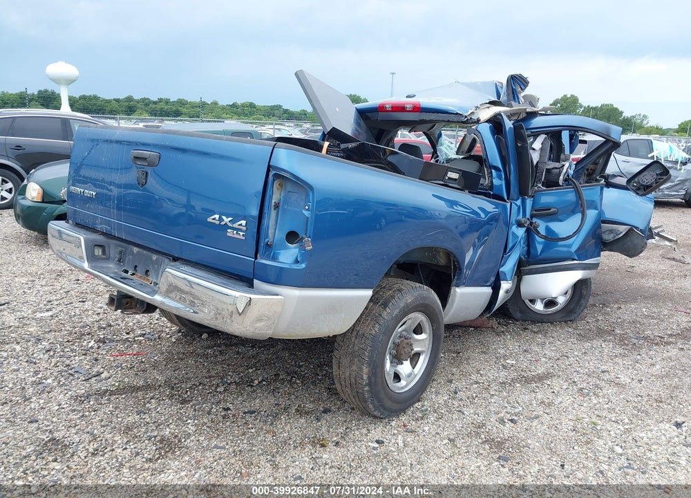 2006 DODGE RAM 2500 SLT/TRX4 OFF ROAD/SPORT/POWER WAGON VIN: 3D7KS28D66G141994
