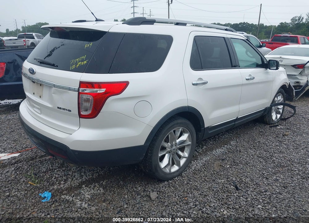 2012 FORD EXPLORER XLT VIN: 1FMHK7D87CGA71175