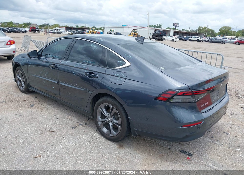 2023 HONDA ACCORD EX VIN: 1HGCY1F34PA017886