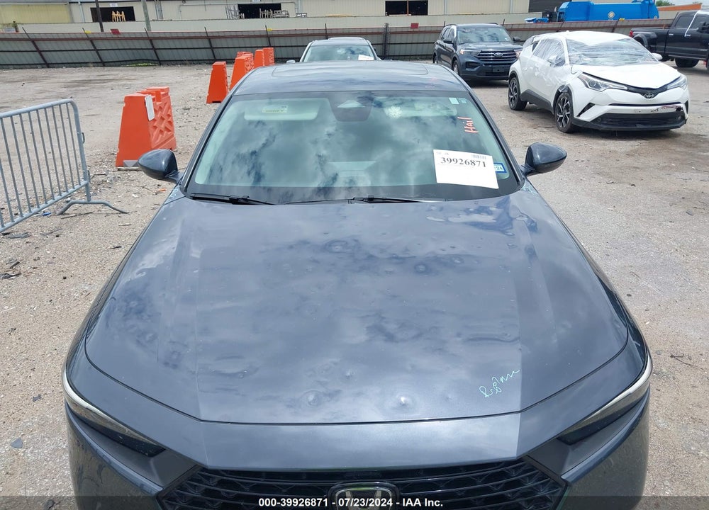 2023 HONDA ACCORD EX VIN: 1HGCY1F34PA017886