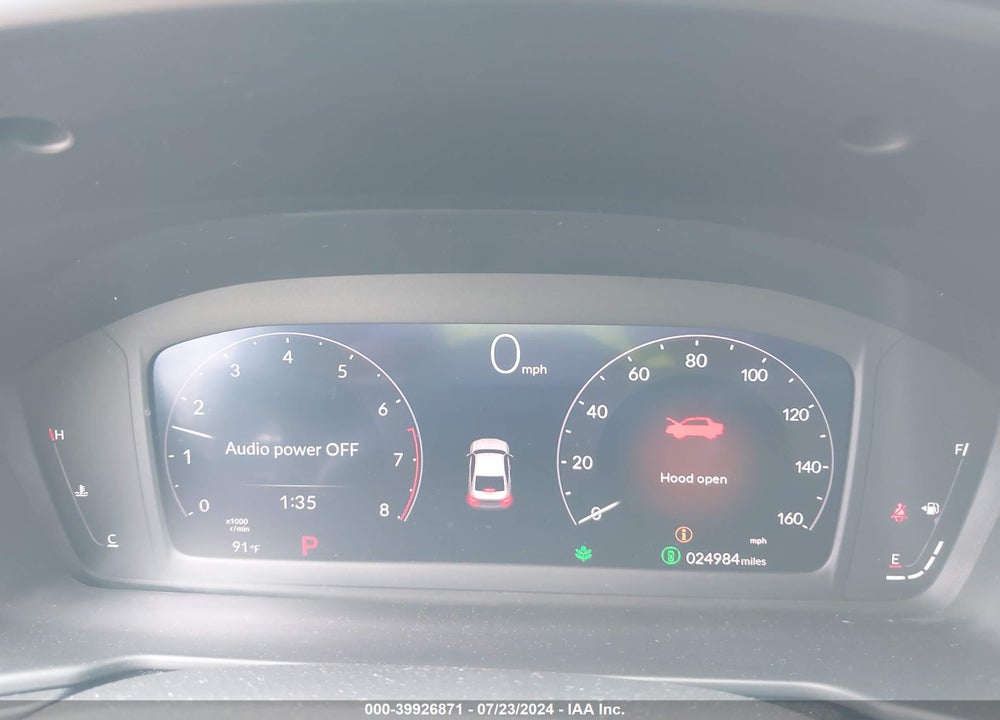 2023 HONDA ACCORD EX VIN: 1HGCY1F34PA017886