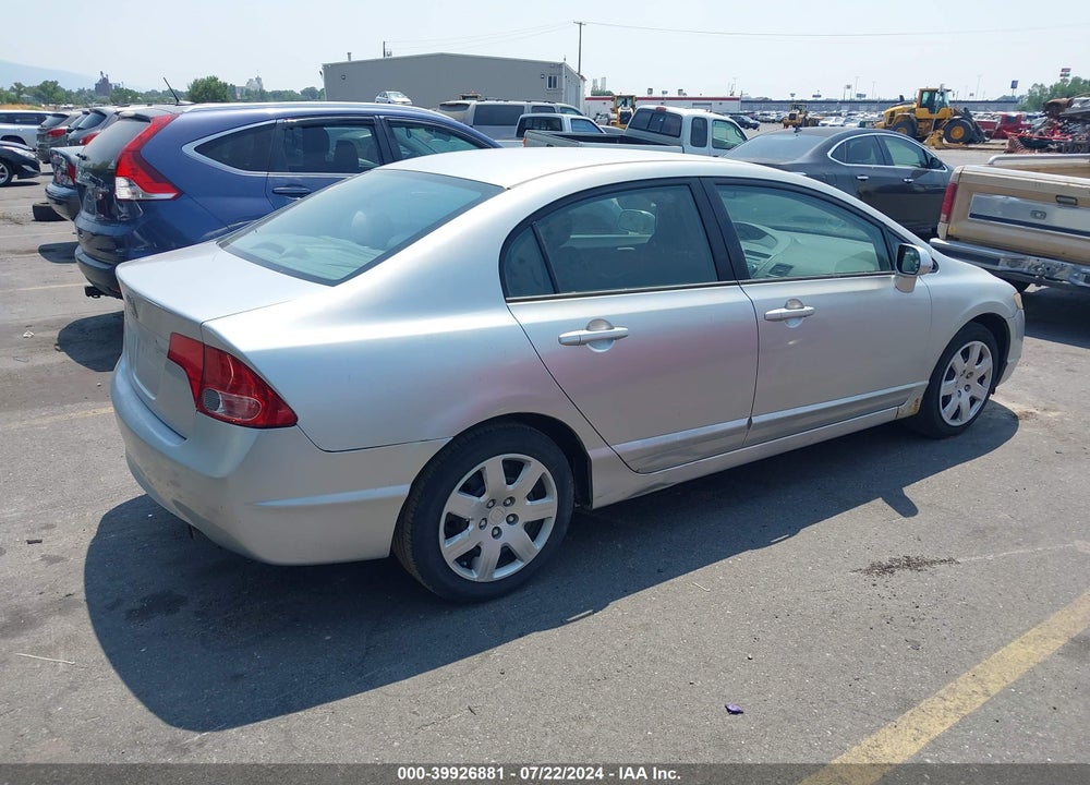 2006 HONDA CIVIC LX VIN: 1HGFA16586L116099