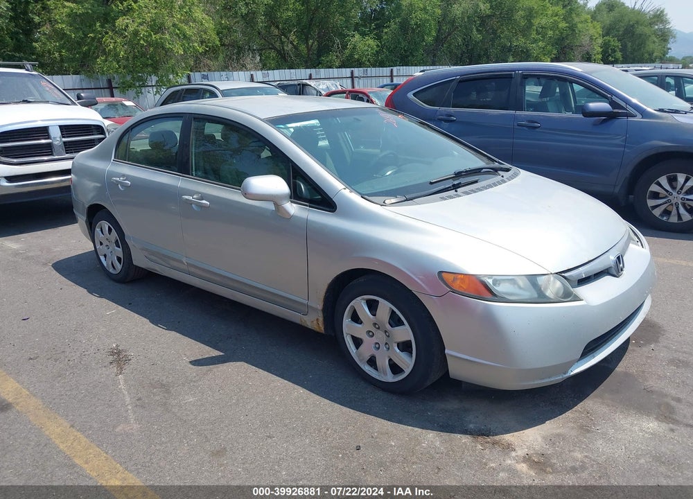 2006 HONDA CIVIC LX VIN: 1HGFA16586L116099