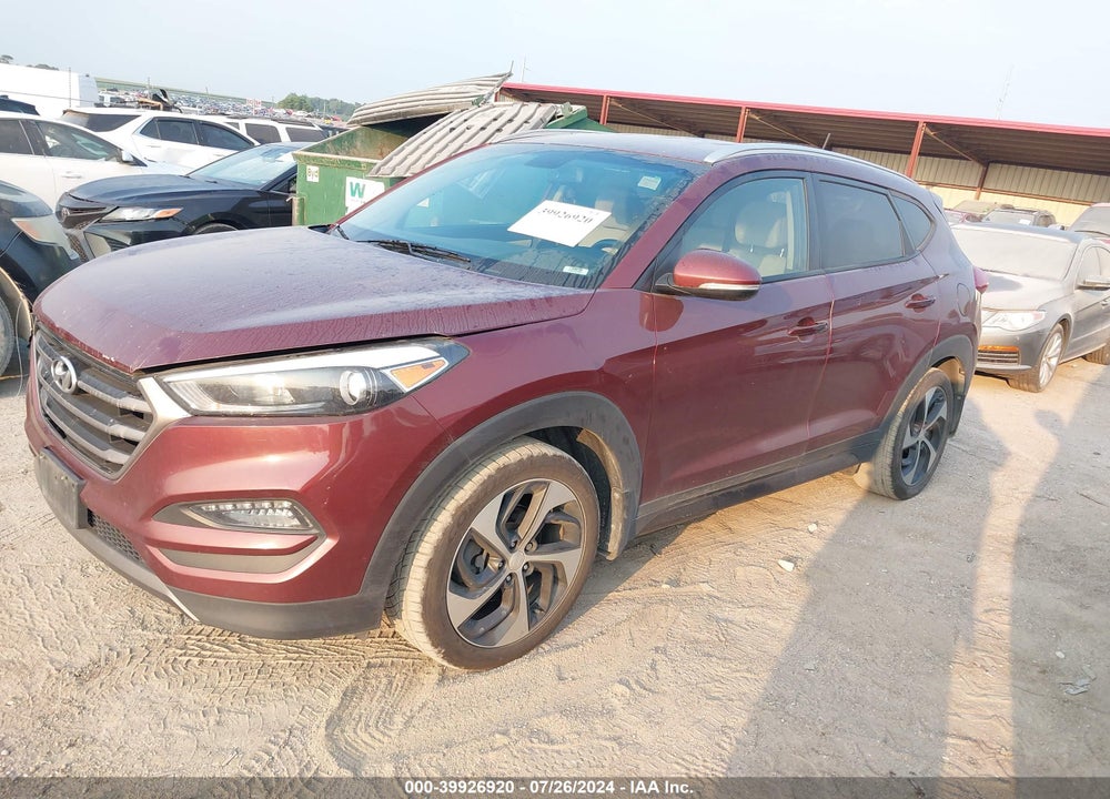 2016 HYUNDAI TUCSON SPORT VIN: KM8J3CA20GU076636