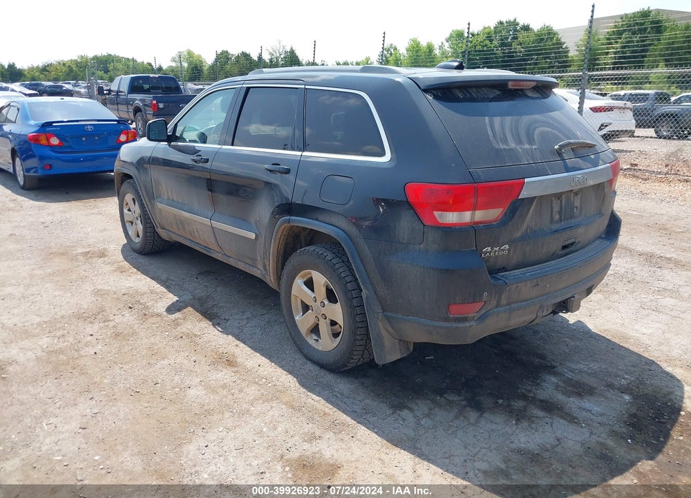2012 JEEP GRAND CHEROKEE LAREDO VIN: 1C4RJFAG8CC292065