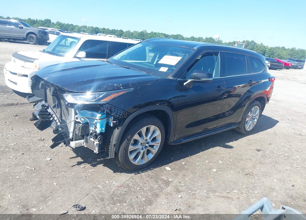 2022 TOYOTA HIGHLANDER LIMITED VIN: 5TDYZRAHXNS558055