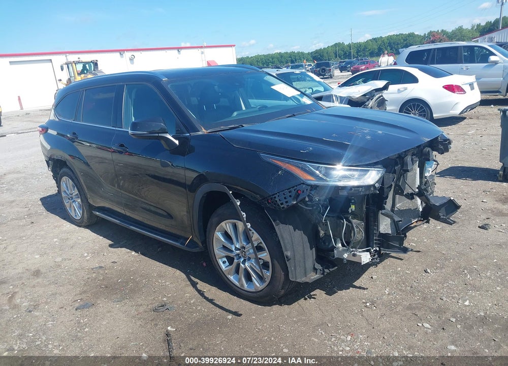 2022 TOYOTA HIGHLANDER LIMITED VIN: 5TDYZRAHXNS558055
