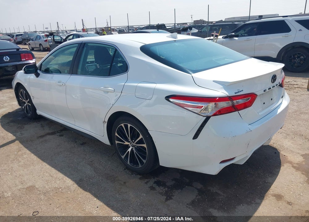 2020 TOYOTA CAMRY SE VIN: 4T1G11AK4LU914312