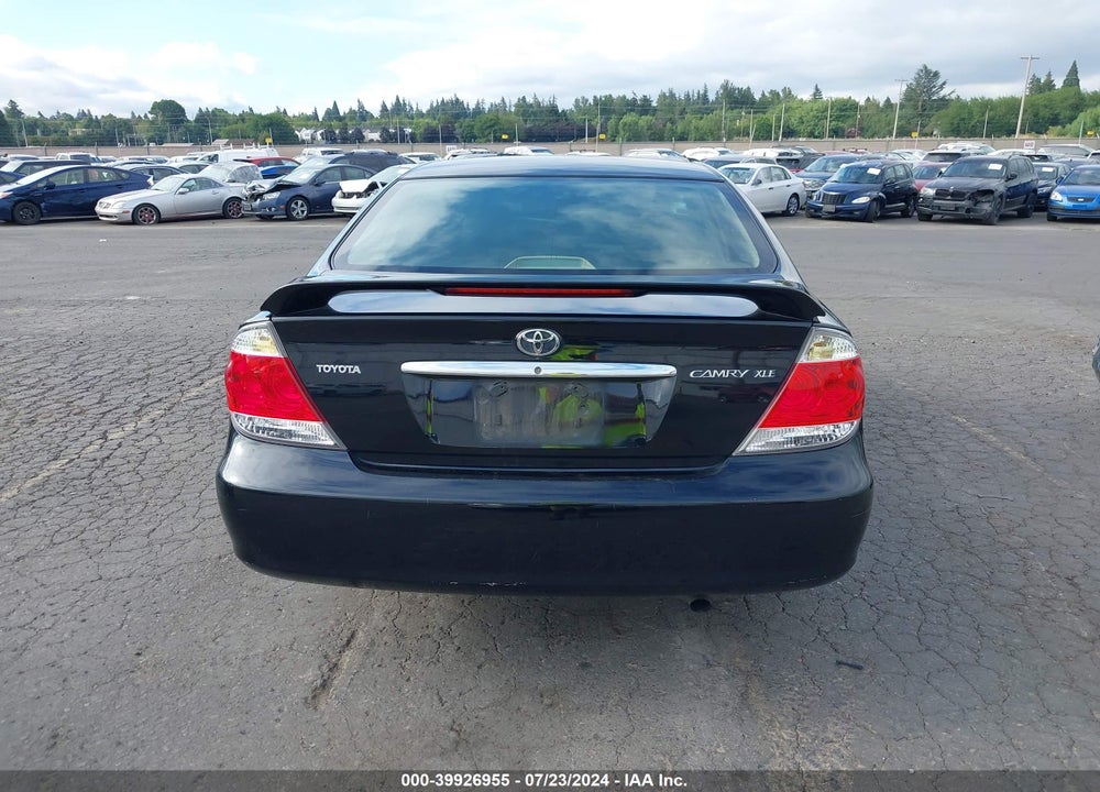 2006 TOYOTA CAMRY XLE VIN: 4T1BE30K86U736128