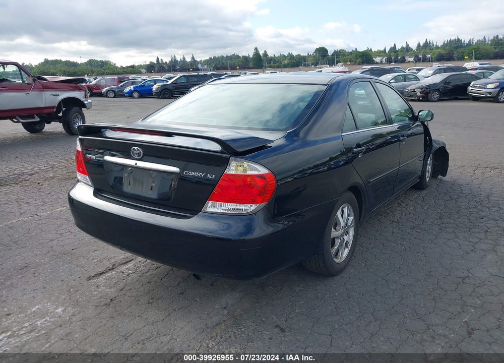 2006 TOYOTA CAMRY XLE VIN: 4T1BE30K86U736128