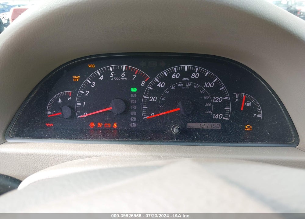 2006 TOYOTA CAMRY XLE VIN: 4T1BE30K86U736128