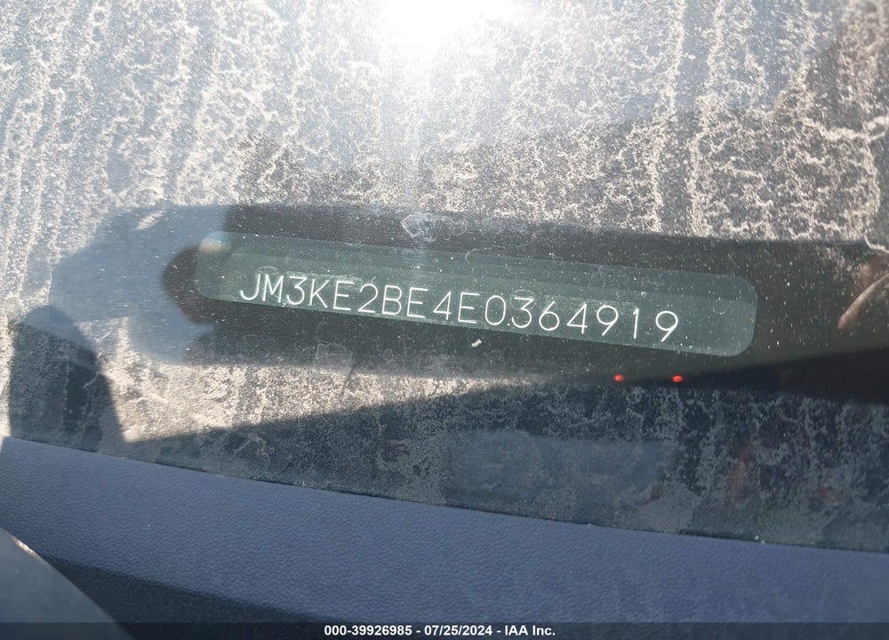 2014 MAZDA CX-5 SPORT VIN: JM3KE2BE4E0364919
