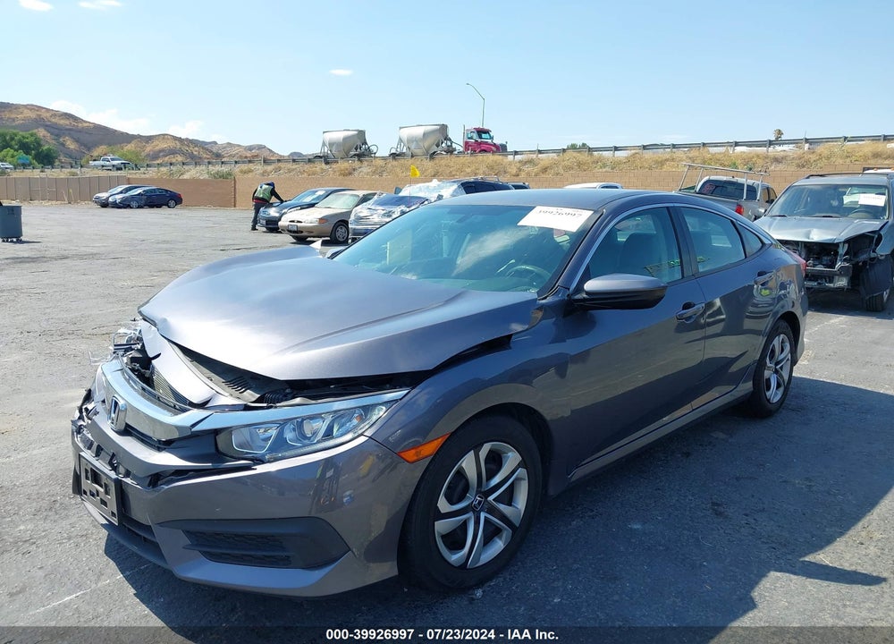 2016 HONDA CIVIC LX VIN: 2HGFC2F5XGH530905