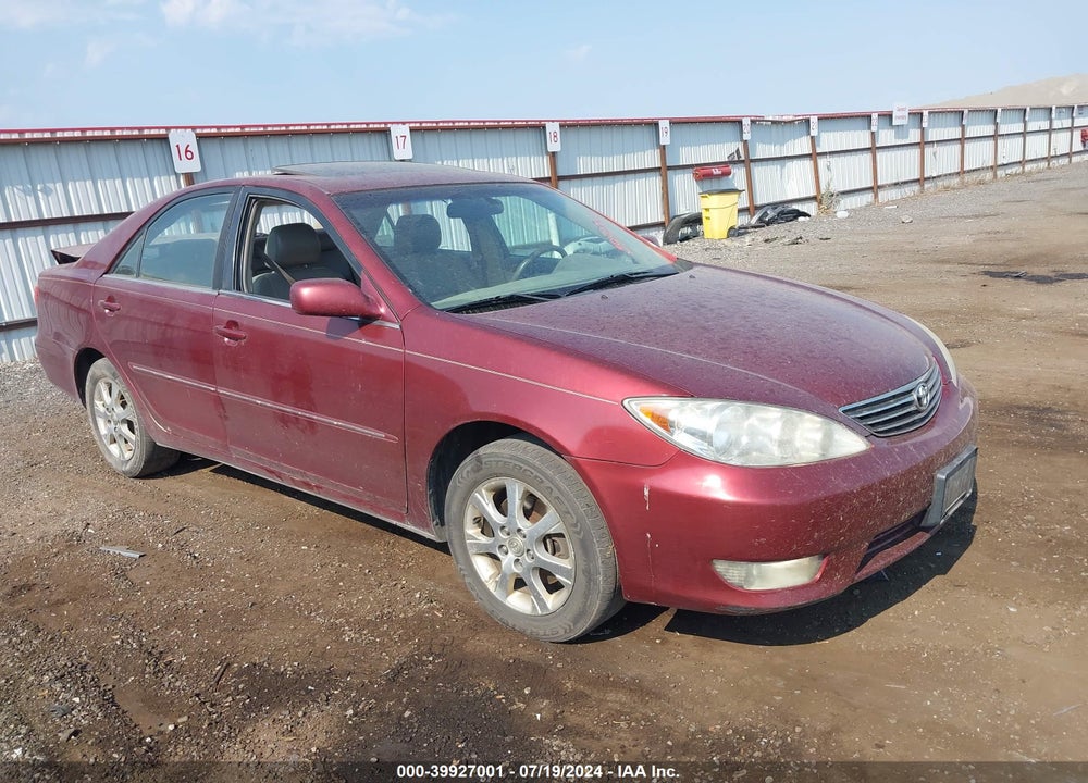 2005 TOYOTA CAMRY XLE V6 VIN: 4T1BF30K35U092954