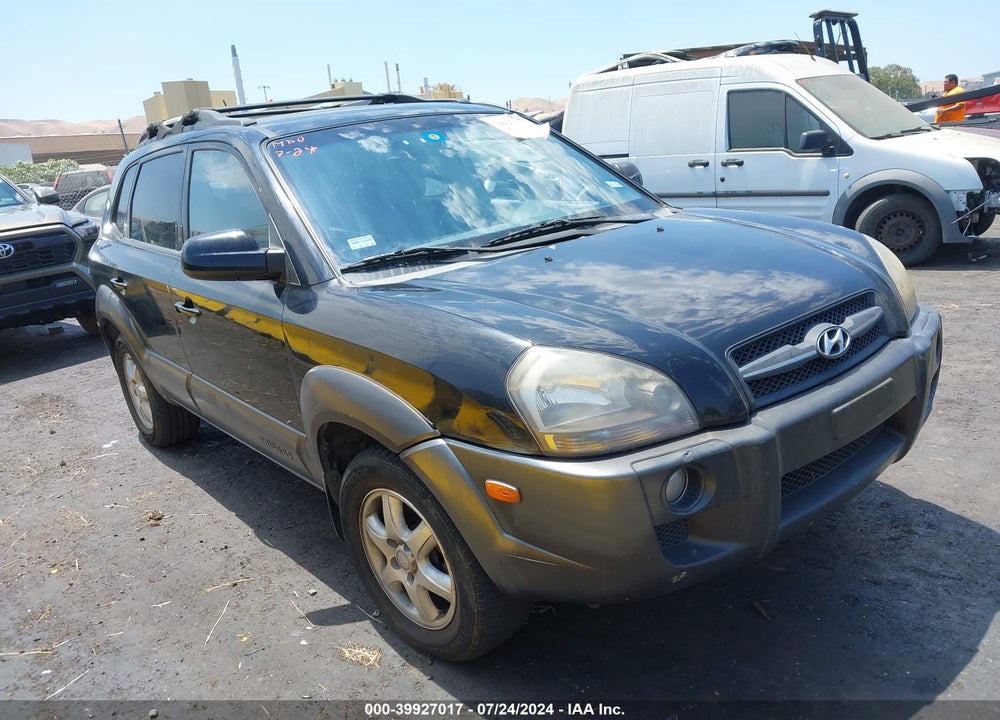 2005 HYUNDAI TUCSON GLS/LX VIN: KM8JN72D55U173622