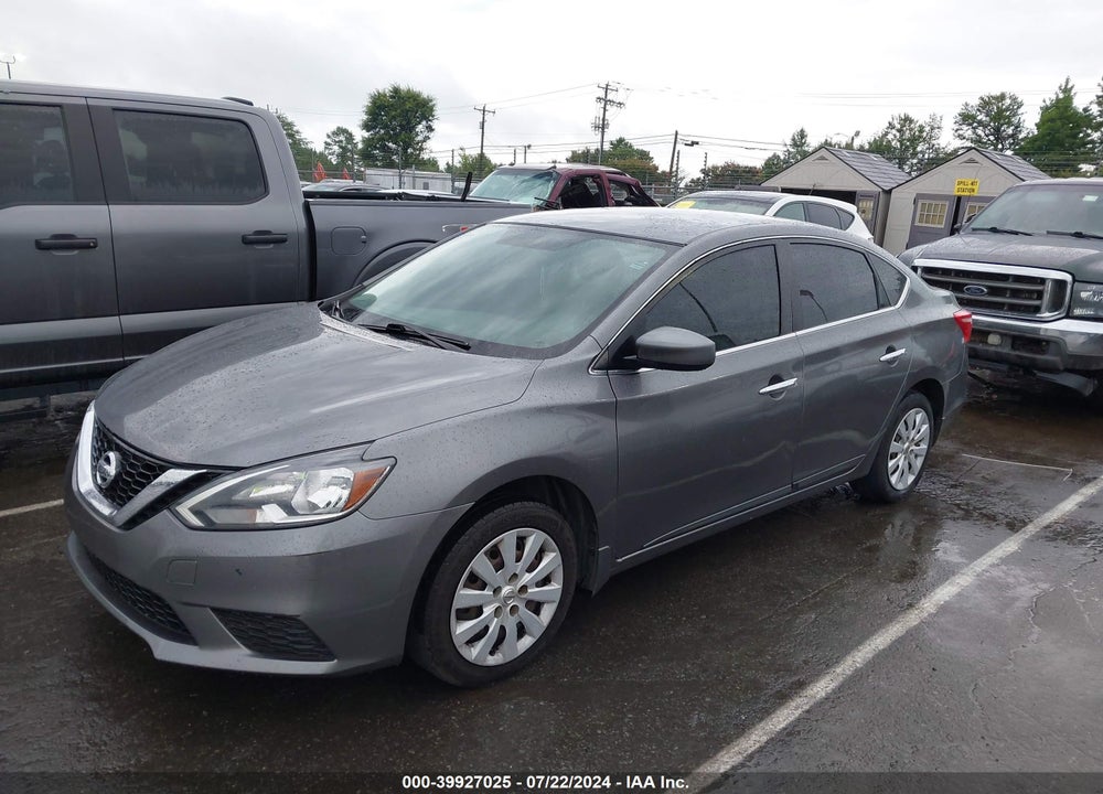 2017 NISSAN SENTRA S VIN: 3N1AB7APXHY212556