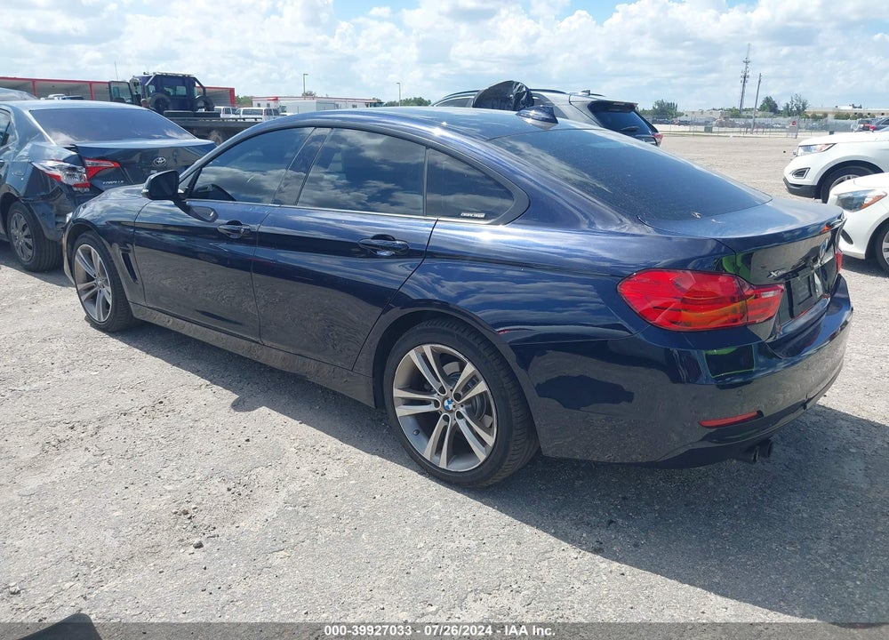 2015 BMW 428 GRAN COUPE VIN: WBA4A7C56FD413831