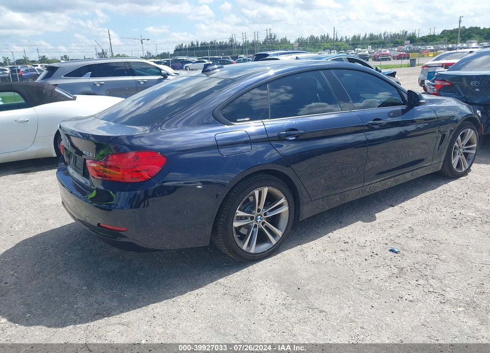 2015 BMW 428 GRAN COUPE VIN: WBA4A7C56FD413831
