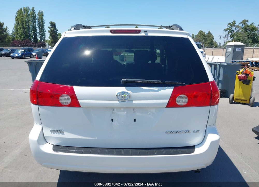 2007 TOYOTA SIENNA LE VIN: 5TDZK23C77S018313