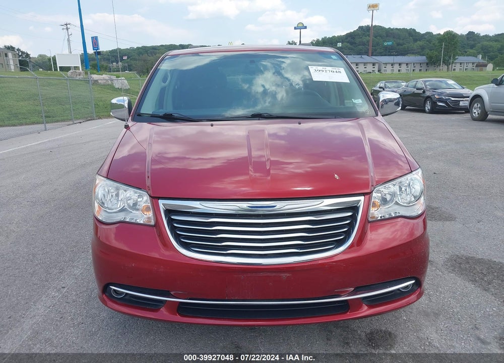 2014 CHRYSLER TOWN & COUNTRY TOURING-L 30TH ANNIVERSARY VIN: 2C4RC1CG4ER408477