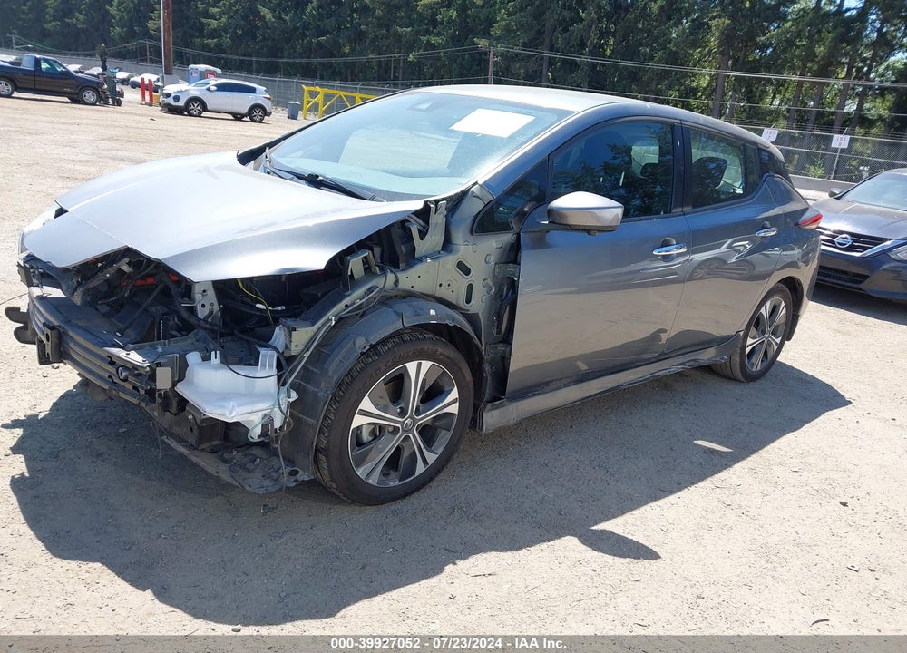 2021 NISSAN LEAF SV 40 KWH VIN: 1N4AZ1CV1MC550714