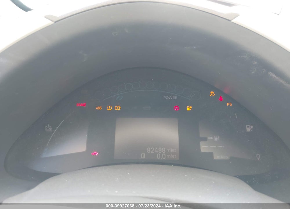 2011 NISSAN LEAF SL VIN: JN1AZ0CP0BT008588
