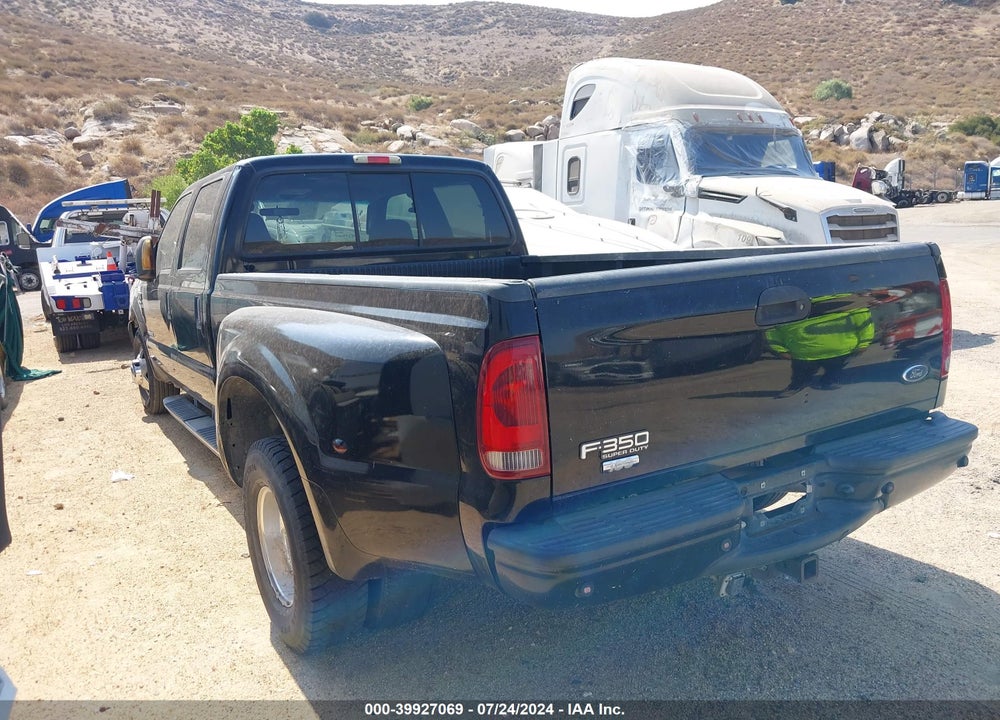 2003 FORD F 350 VIN: 1FTWW32P03ED38512