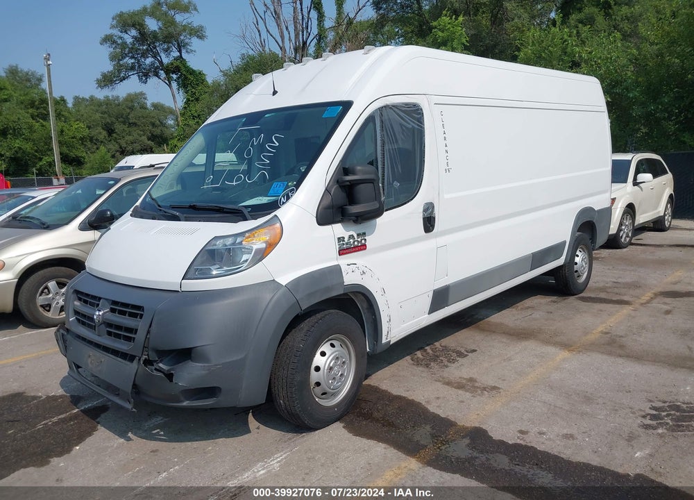 2017 RAM PROMASTER 2500 HIGH ROOF 159 WB VIN: 3C6TRVDGXHE513970