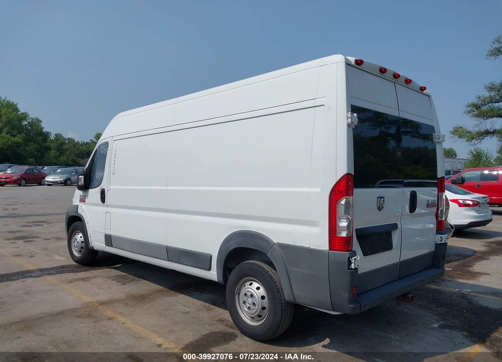 2017 RAM PROMASTER 2500 HIGH ROOF 159 WB VIN: 3C6TRVDGXHE513970