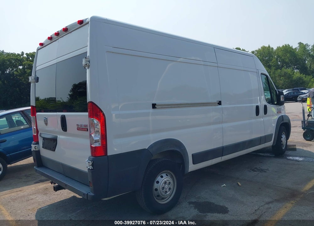 2017 RAM PROMASTER 2500 HIGH ROOF 159 WB VIN: 3C6TRVDGXHE513970