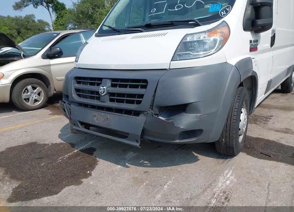 2017 RAM PROMASTER 2500 HIGH ROOF 159 WB VIN: 3C6TRVDGXHE513970