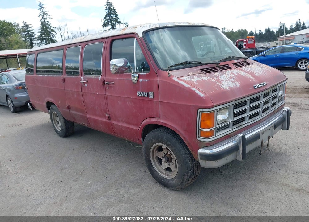 1990 DODGE RAM VAN B350 VIN: 2B6KB31Z9LK778290