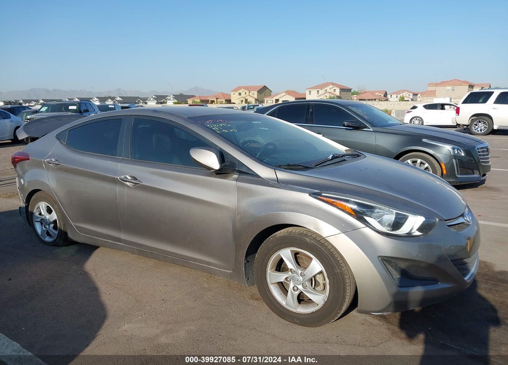 2014 HYUNDAI ELANTRA SE VIN: 5NPDH4AE2EH510792