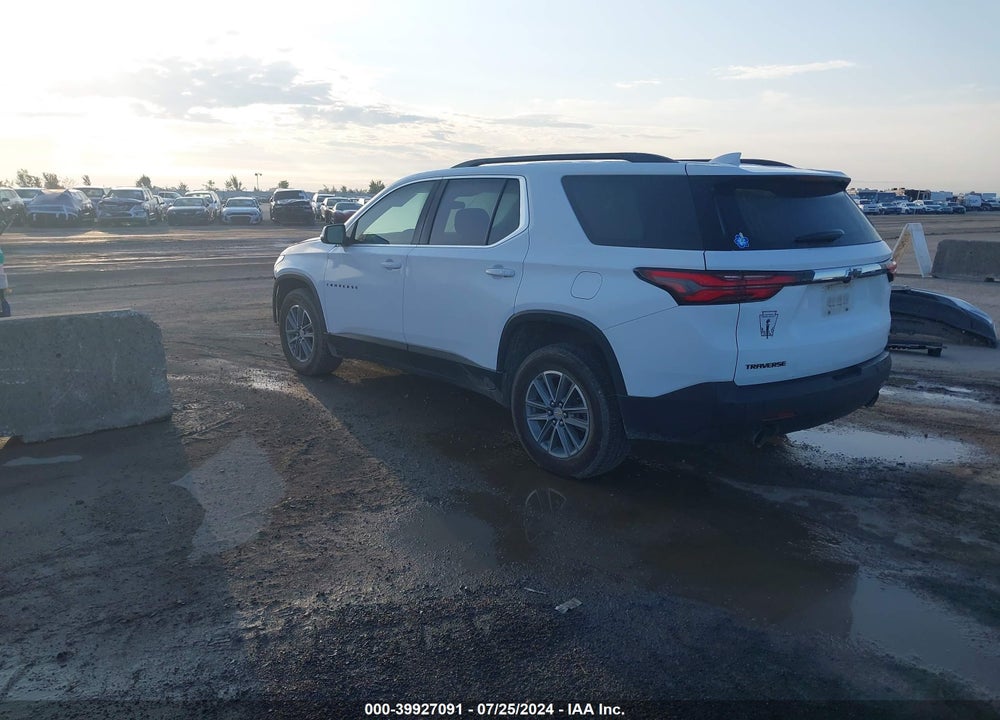 2022 CHEVROLET TRAVERSE FWD LT CLOTH VIN: 1GNERGKW0NJ150723