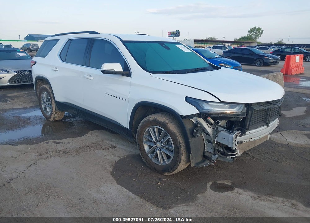 2022 CHEVROLET TRAVERSE FWD LT CLOTH VIN: 1GNERGKW0NJ150723
