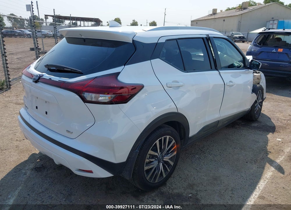 2022 NISSAN KICKS SV XTRONIC CVT VIN: 3N1CP5CV8NL521493