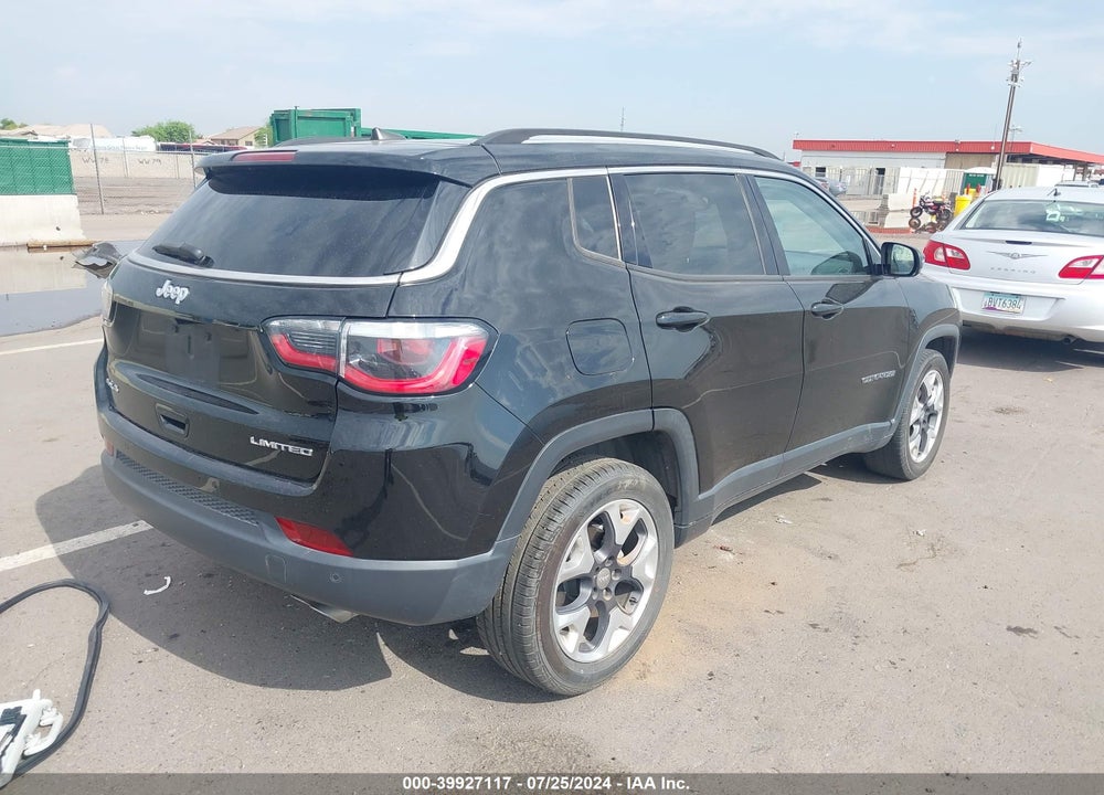 2018 JEEP COMPASS LIMITED 4X4 VIN: 3C4NJDCB0JT336484