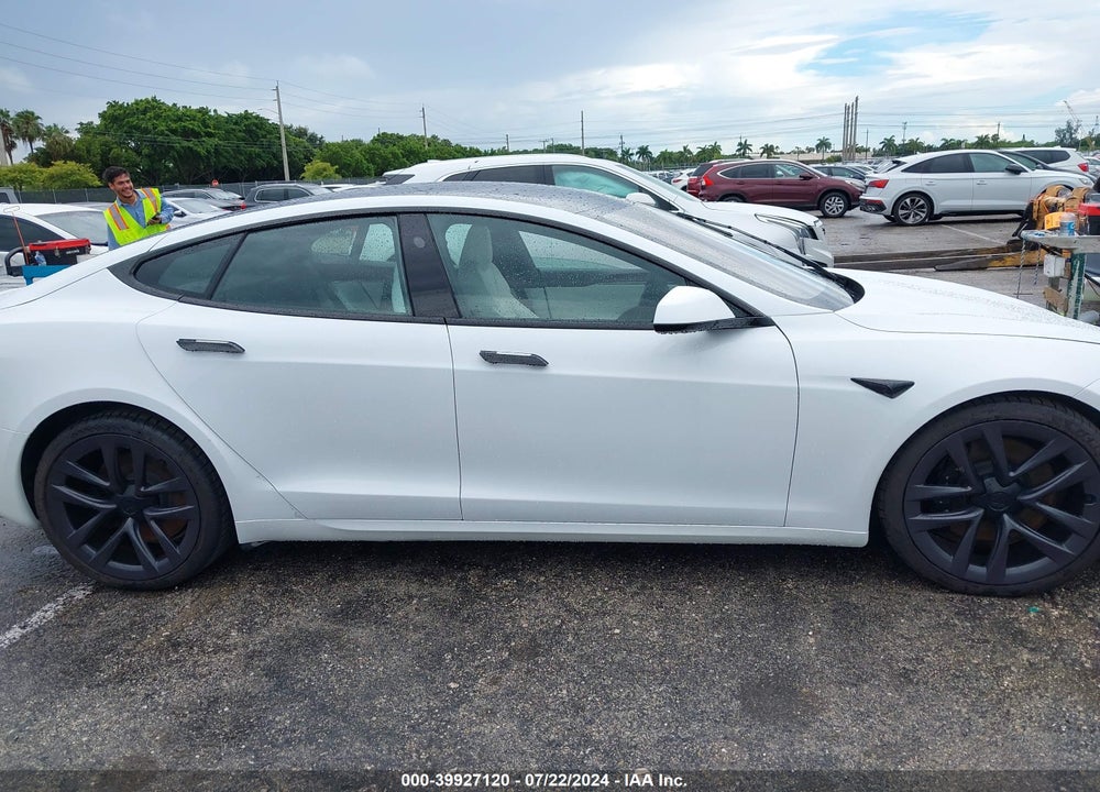 2021 TESLA MODEL S LONG RANGE DUAL MOTOR ALL-WHEEL DRIVE VIN: 5YJSA1E51MF452501