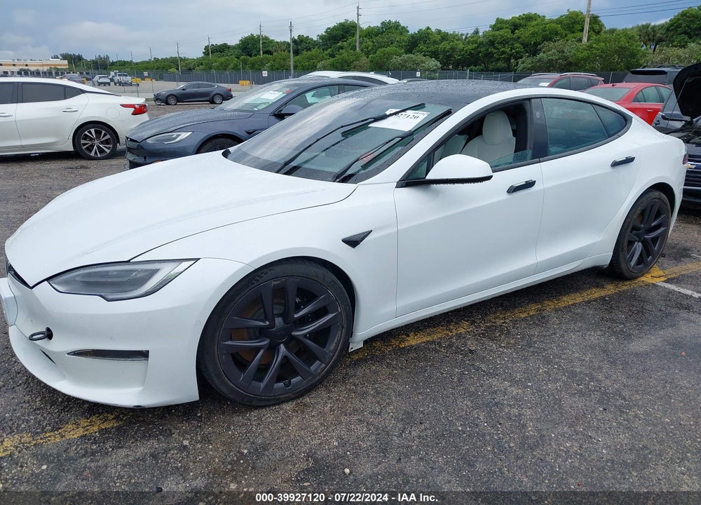 2021 TESLA MODEL S LONG RANGE DUAL MOTOR ALL-WHEEL DRIVE VIN: 5YJSA1E51MF452501