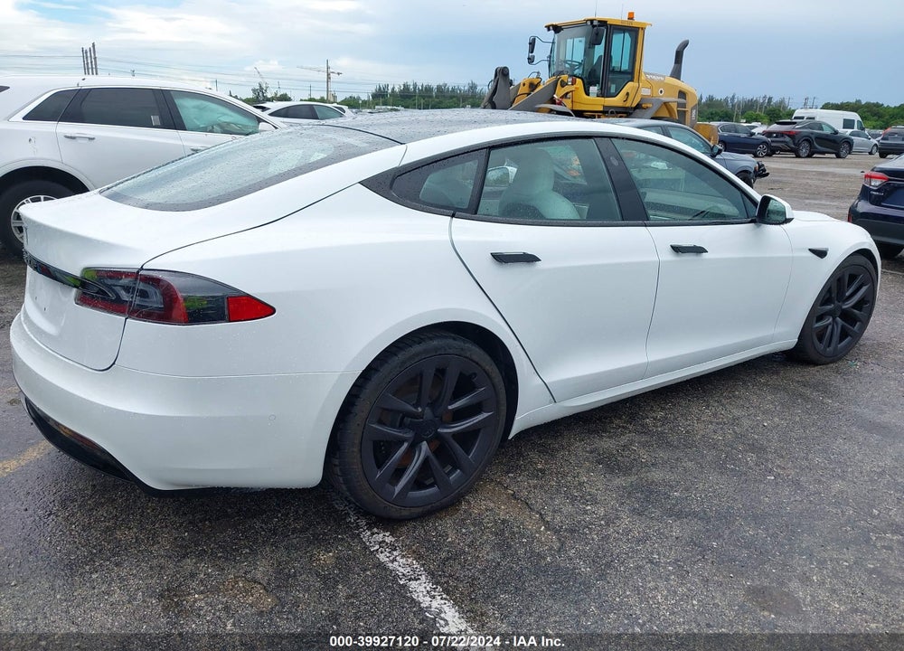 2021 TESLA MODEL S LONG RANGE DUAL MOTOR ALL-WHEEL DRIVE VIN: 5YJSA1E51MF452501