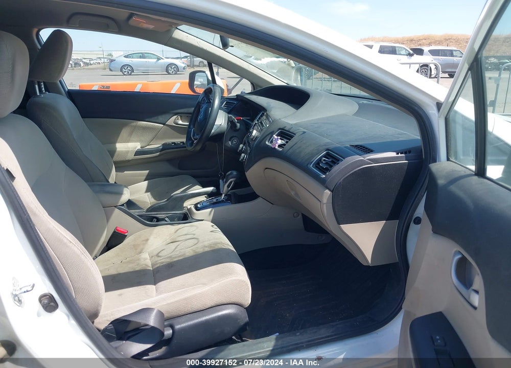 2013 HONDA CIVIC LX VIN: 19XFB2F52DE225777