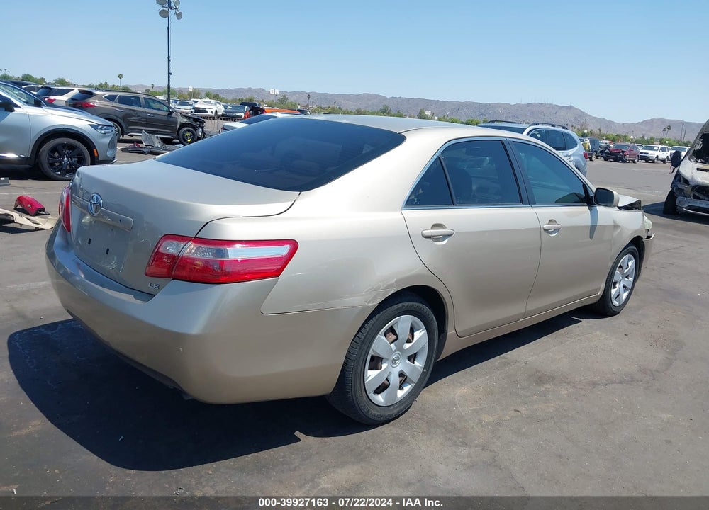 2007 TOYOTA CAMRY LE VIN: 4T1BE46K07U552218