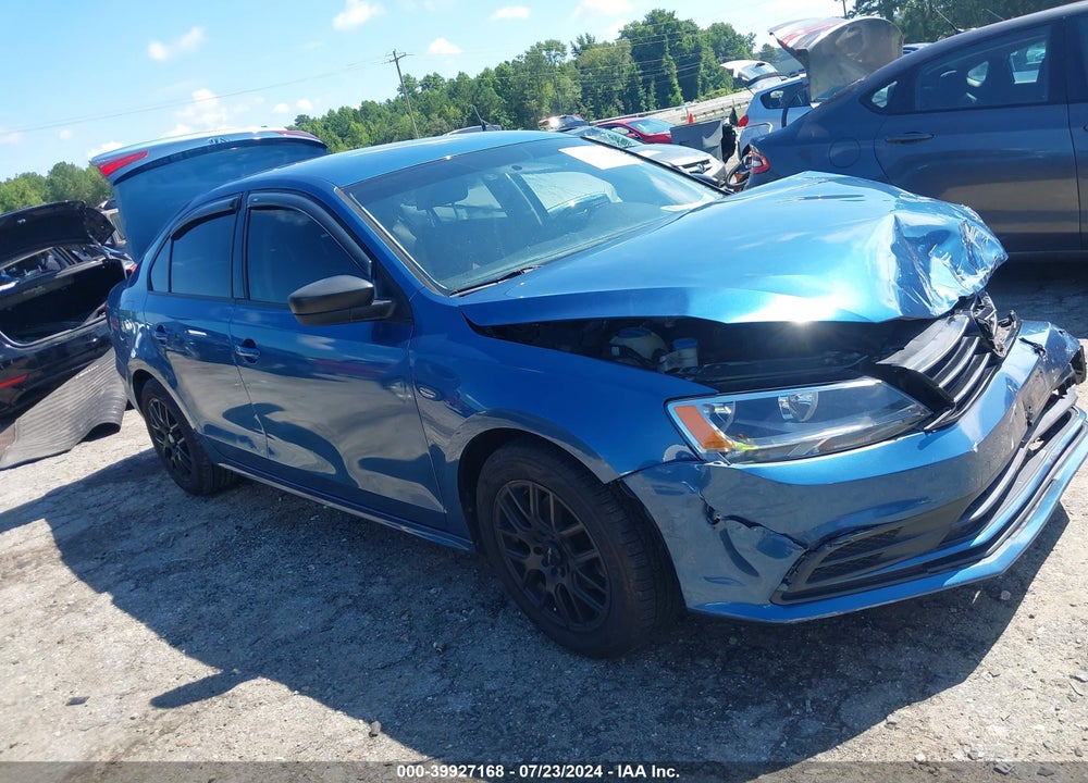 2015 VOLKSWAGEN JETTA 2.0L S VIN: 3VW2K7AJXFM211101
