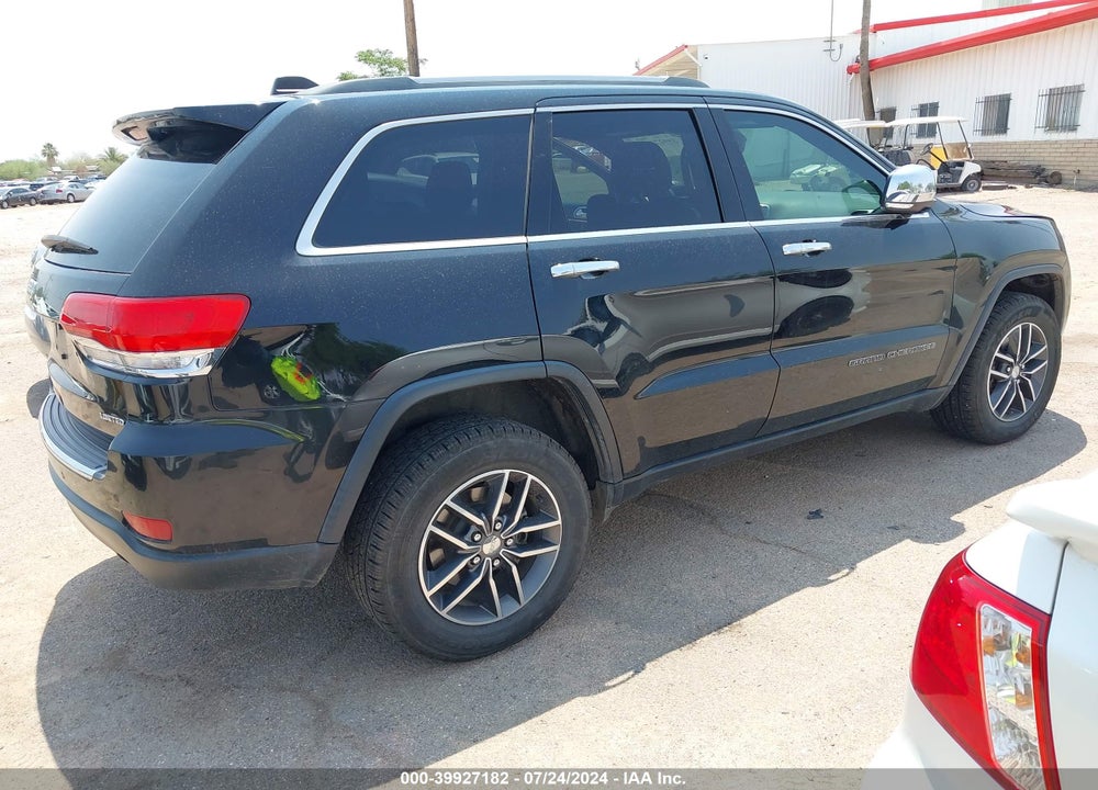 2018 JEEP GRAND CHEROKEE LIMITED 4X4 VIN: 1C4RJFBG7JC508726