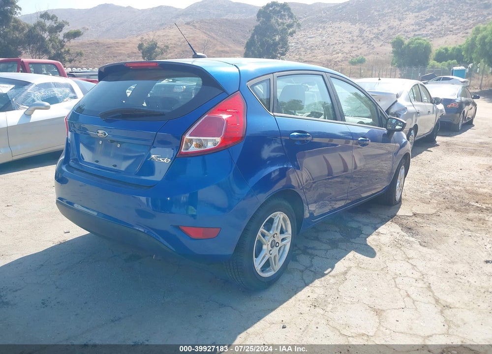 2019 FORD FIESTA SE VIN: 3FADP4EJ9KM127700