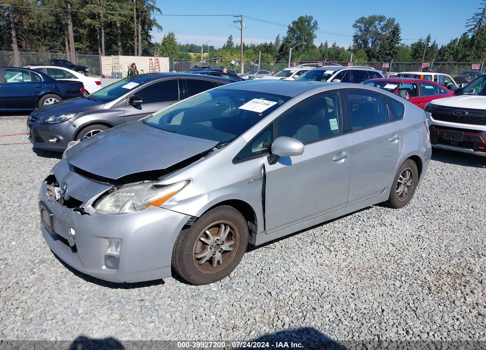 2010 TOYOTA PRIUS II VIN: JTDKN3DU7A0173850